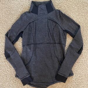 Lululemon Black Zip Up size 6
